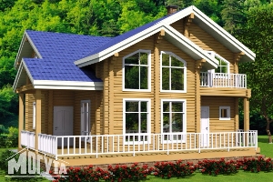 Дом из профилированного бруса недорого под ключ