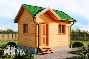 проект бани из бруса