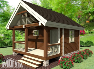 Проект бани из бруса Нижний Новгород